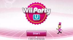 Wii Party U Title Screen